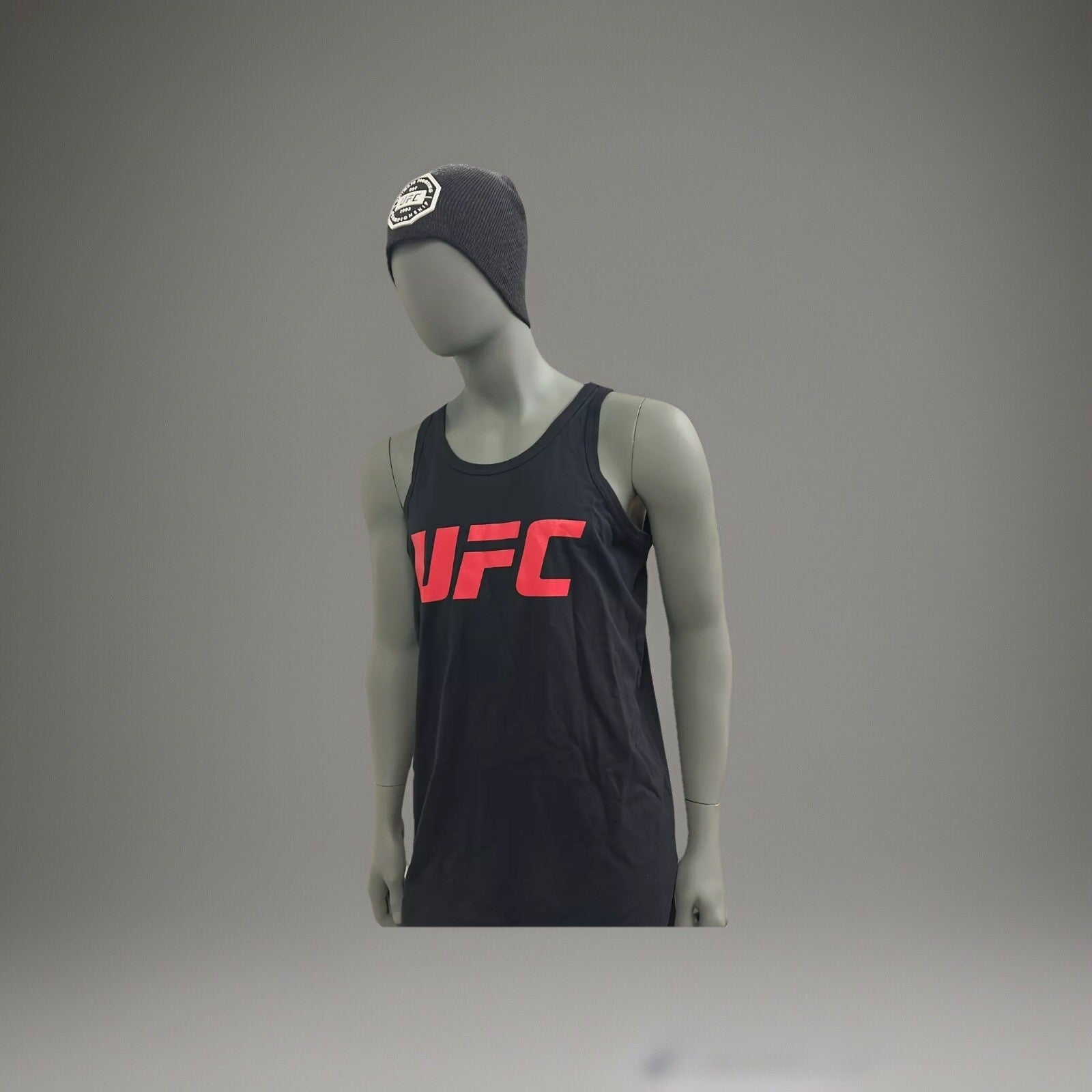 Official UFC Adult Gym Workout Vest Red Logo