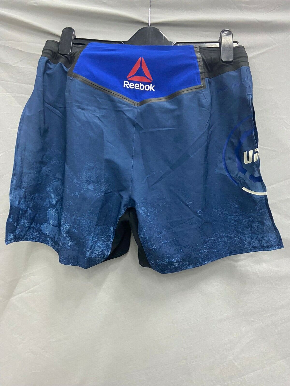 Official UFC Reebok Gladiator Authentic MMA Shorts Adults Blue