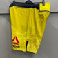 Official UFC Reebok Octagon Fighter Shorts Mens Yellow