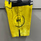 Official UFC Reebok Octagon Fighter Shorts Mens Yellow