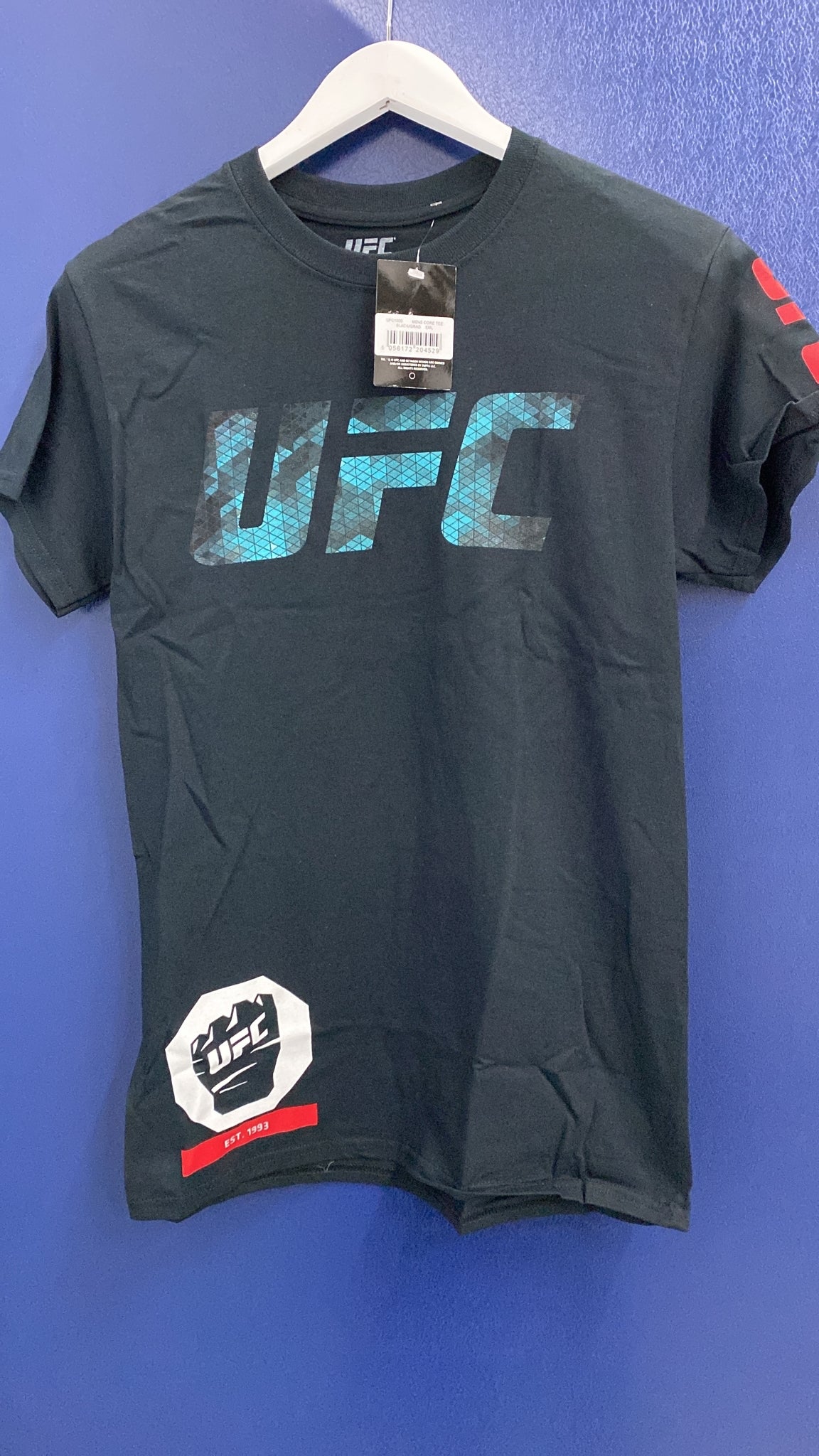 UFC Snake Logo Print T-Shirt 